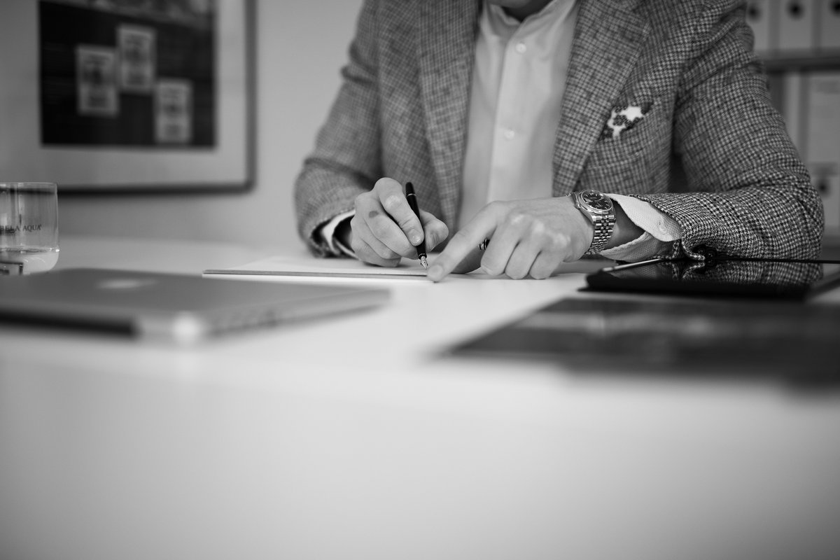 Leon Roosen at work